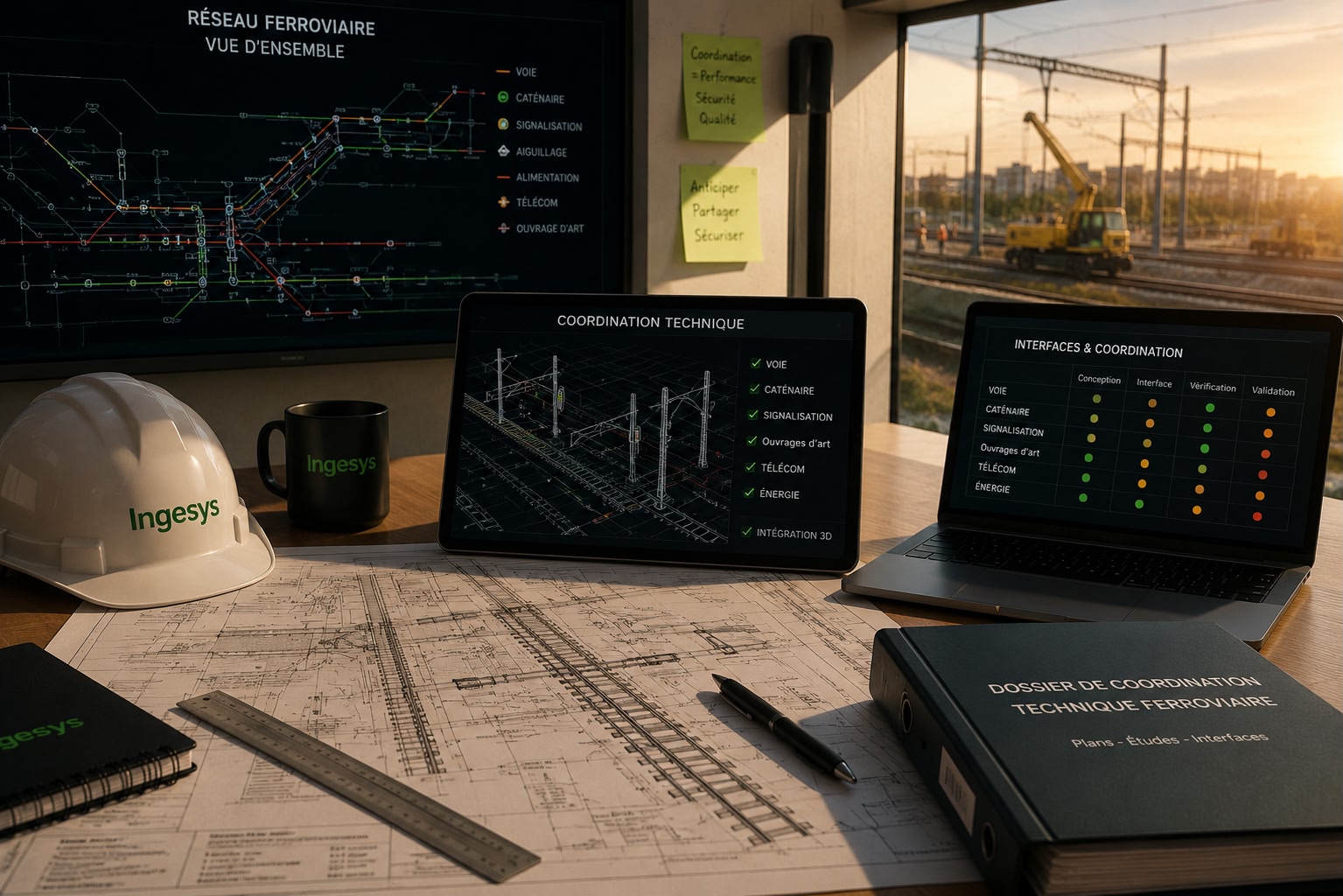 Coordination technique ferroviaire INGESYS