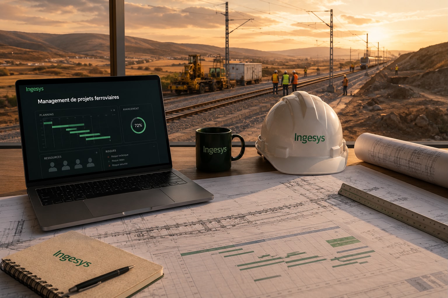 Management de projets ferroviaires INGESYS