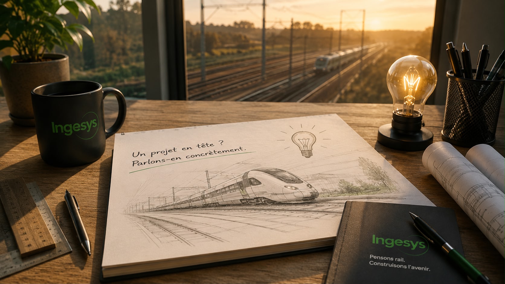 Un projet ferroviaire en tête ? Contactez INGESYS